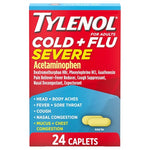 24 Tylenol Cold + Flu Severe Medicine Caplets