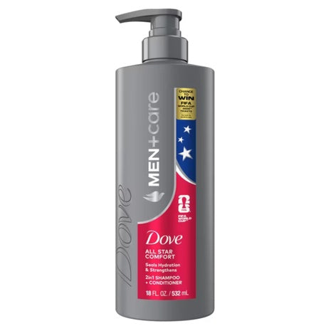 18-Oz Dove Men+Care FIFA 2-in-1 Shampoo And Conditioner