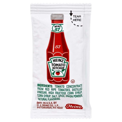 750 Heinz Tomato Ketchup Packets