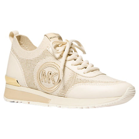 Michael Kors Women's Jenkins Metallic Stretch Knit Trainer