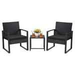 3 Piece Outdoor Bistro Chair Set