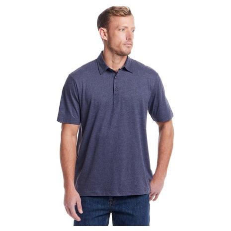 Men's Sueded Jersey Polo Shirt (4 Colors)