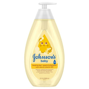Johnson's Baby Head-To-Toe Tear Free Wash & Shampoo (27oz)