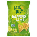 Late July Jalapeno Lime Tortilla Chips (Kof-K Dairy, 7.8 oz)