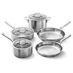 8-Piece Calphalon Stainless Steel Cookware Set