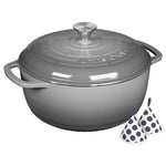6QT Enameled Cast Iron Dutch Oven With Lid