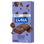 15-Pack LUNA Chocolate Cupcake Protein Bars (OU-D)