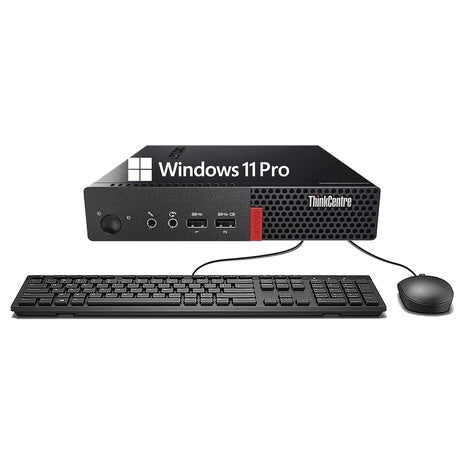 Lenovo ThinkCentre M710q Mini Desktop (I3-6100T / 8GB RAM / 256GB SSD) [Refurbished - Excellent]