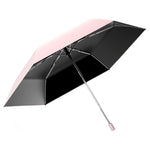 Moorrlii Compact Windproof Folding Travel Umbrella