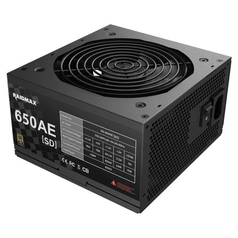 RAIDMAX ATX 3.1 & PCIe Gen 5 Ready 650W Power Supply