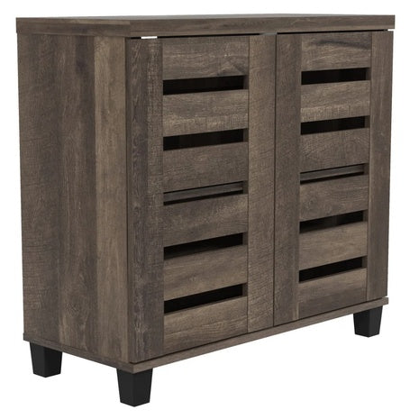Steelside Millan 12-Pair Shoe Storage Cabinet