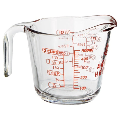 16 Fl oz Anchor Hocking Glass Measuring Cup, 2-Cup