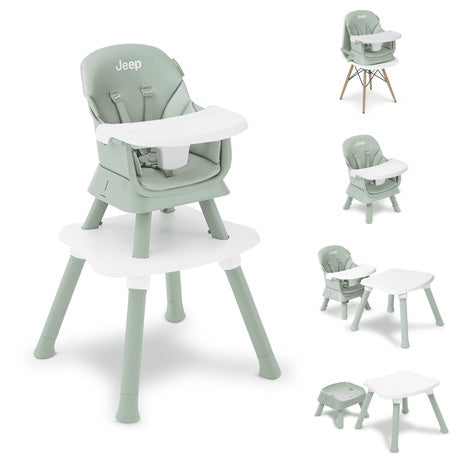 Jeep Milestone 6-in-1 High Chair