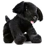 Benson Black Lab Stuffed Puppy