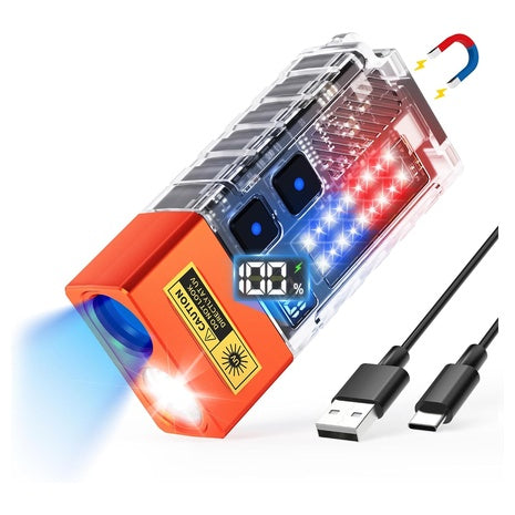 Darkbeam 365nm & Super Bright LED EDC UV Flashlight