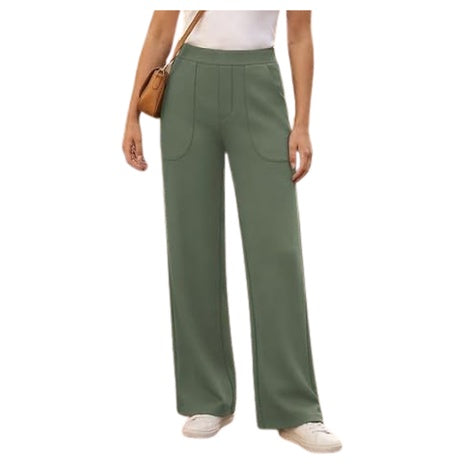 Women's Wide Leg Work Dress Pants (Various)