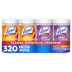 4-Pack 80-Count Lysol Disinfectant Wipes Bundle (Mango + Lavender)
