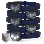 5-Pack Energizer Eveready LED Headlamps with Batteries
