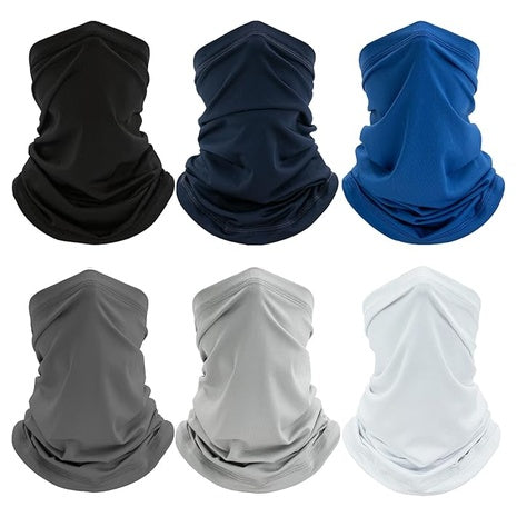 6-Pack Arsvetu UV Protection Breathable Neck Gaiter