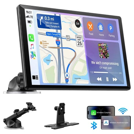 11" Wireless CarPlay Screen With In-Cell Display