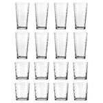 Home Essentials 16-Piece Clarity Origami Highball & Double Old-Fashioned Glass Set