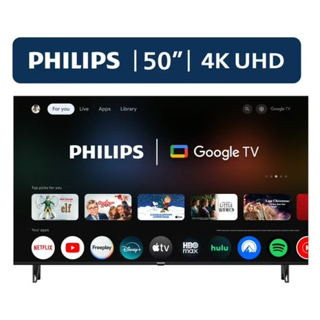 50" Philips 7000 Series 4K Ultra HDR Smart LED Google TV