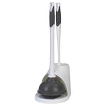 Clorox Toilet Plunger & Brush Set