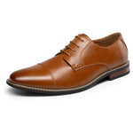 Bruno Marc Men's Prince Classic Modern Oxford Lace Up Dress Shoes (3 Colors)