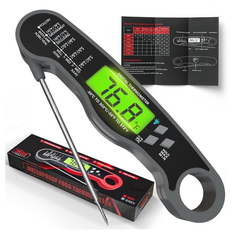 Instant Read Waterproof Food Thermometer