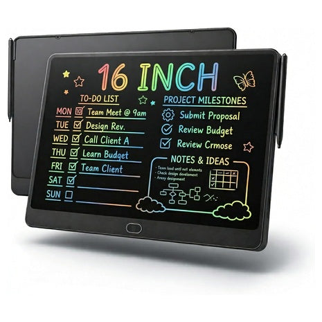 16" Large Reusable LCD Writing Tablet