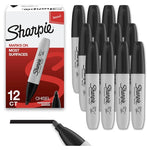 12-Count Sharpie Chisel Tip Permanent Markers