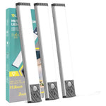 3 Under Cabinet Lights with Motion Sensor & Manual Mode