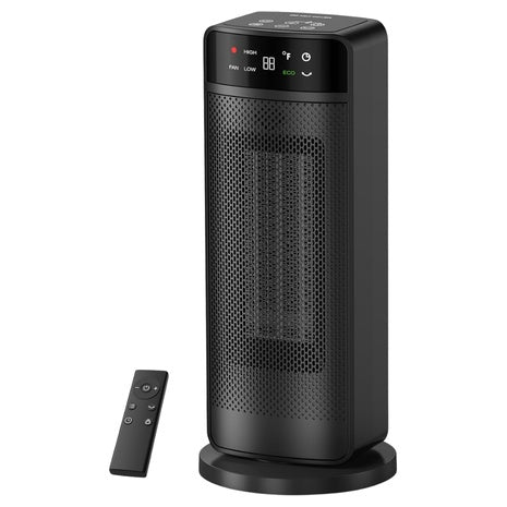 Oprunsy 1500W PTC Ceramic Electric Space Heater With Remote