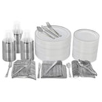600-Piece Disposable Dinnerware Set