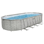 Bestway Power Steel 22L X 12W X 52H Above Ground Pool Set