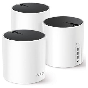 3-Pack TP-Link Deco X55 AX3000 WiFi 6 Mesh System