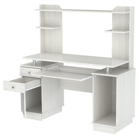 Inval America Computer Work Center With Hutch