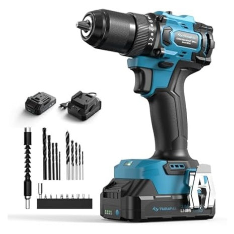 TILSWALL 20V BD60 Cordless Power Drill With 65N.m High Torque