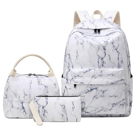 School Backpack with Lunch Box & Pencil Case