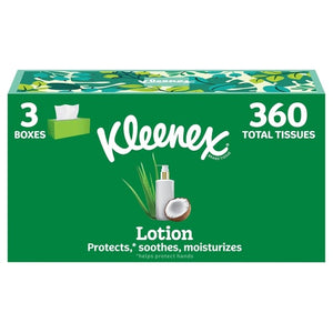 Targeted: 9 Boxes Kleenex Lotion Tissues