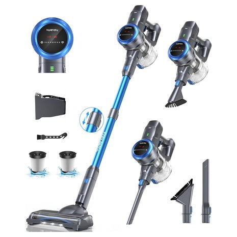 Cordless Stick Vacuum Cleaner w/ LED Display