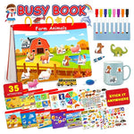 Montessori Preschool Workbook Activity Binder Book