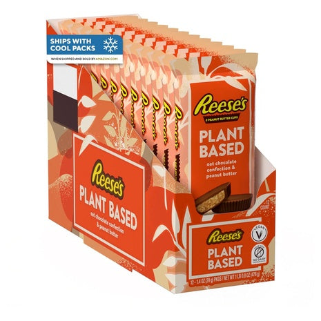 12 Reese's Plant Based Peanut Butter Cups