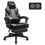 360-deg Swivel Seat Lumbar Support Gaming Chair