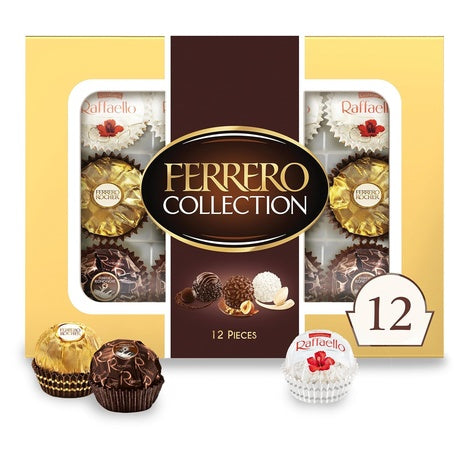 12 Ferrero Collection Assorted Chocolates Gift Box
