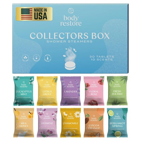 30-Pack Body Restore Shower Steamers Gift Box
