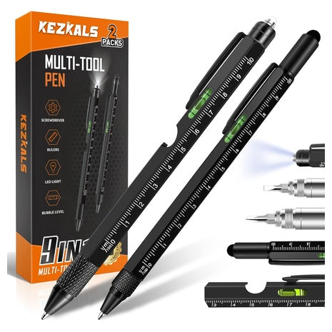 2-Pack 9-in-1 Multitool Pens