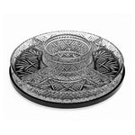 Godinger Dublin Crystal 5-Section Lazy Susan