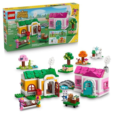 LEGO Animal Crossing Creative Houses Building Set