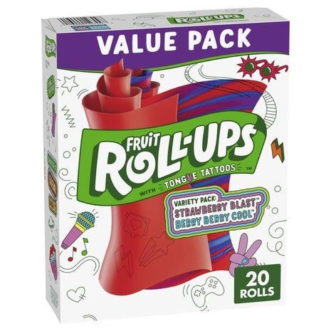 20 Fruit Rollup Variety Pack
